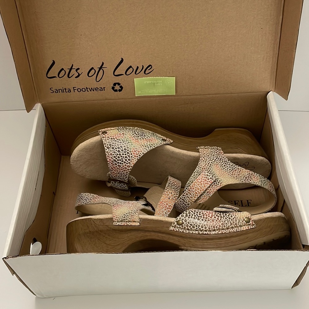 Sanita Daisy-Deena sandals NIB size 40